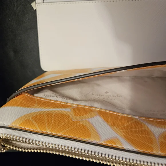 Kate Spade Sadie Orange Toss Crossbody Set Nwt *Sold Out Online And In Stores* - Picture 7 of 12
